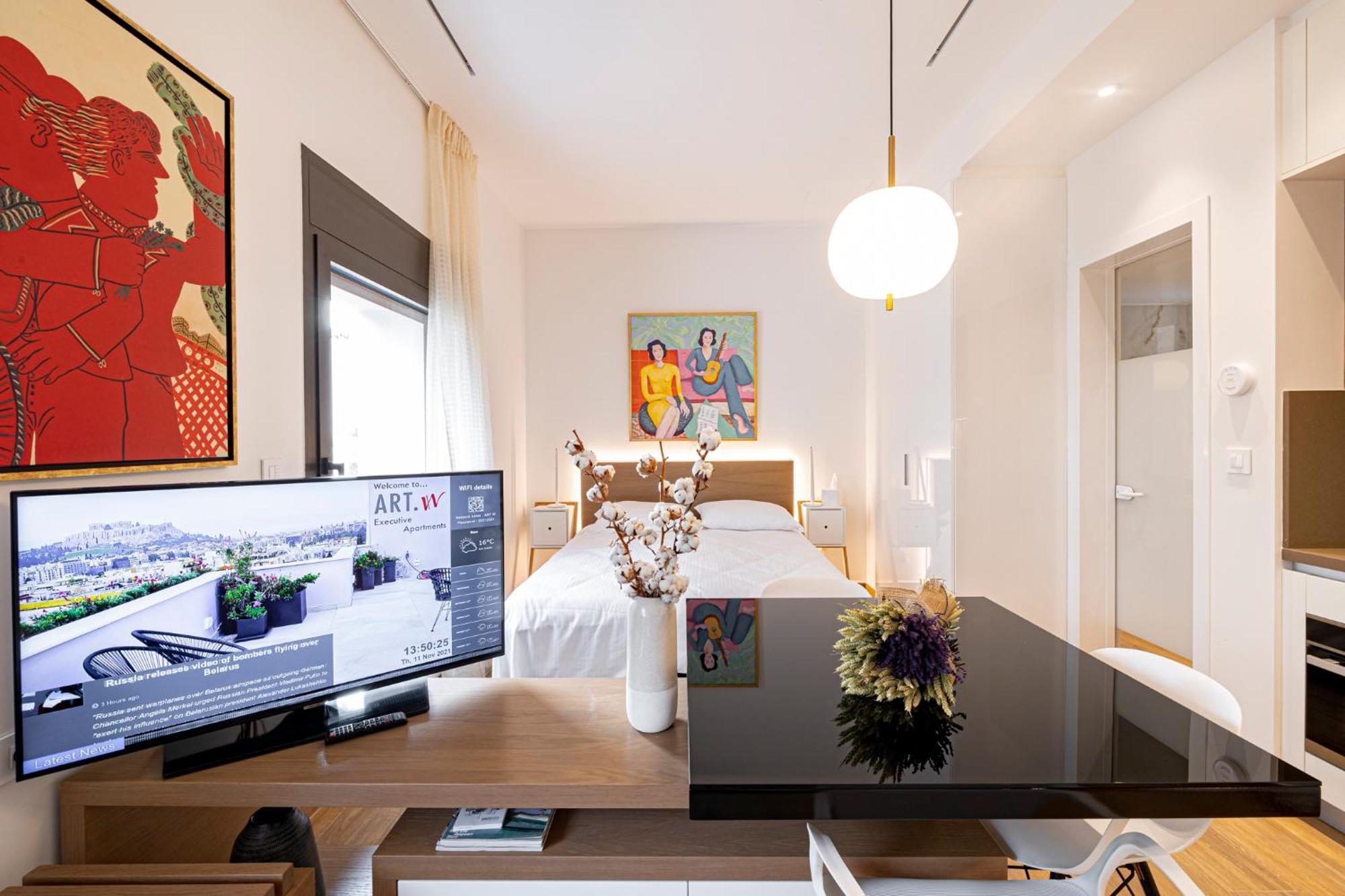 Art-W Executive Apartments أثينا المظهر الخارجي الصورة